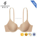 Sutiã superconforto sexy em forma de U nas costas levemente forrado de 3/4 copa sutiã simples feminino xxx imagem sexy